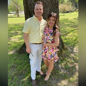 Buddy Love floral ruffle mini dress